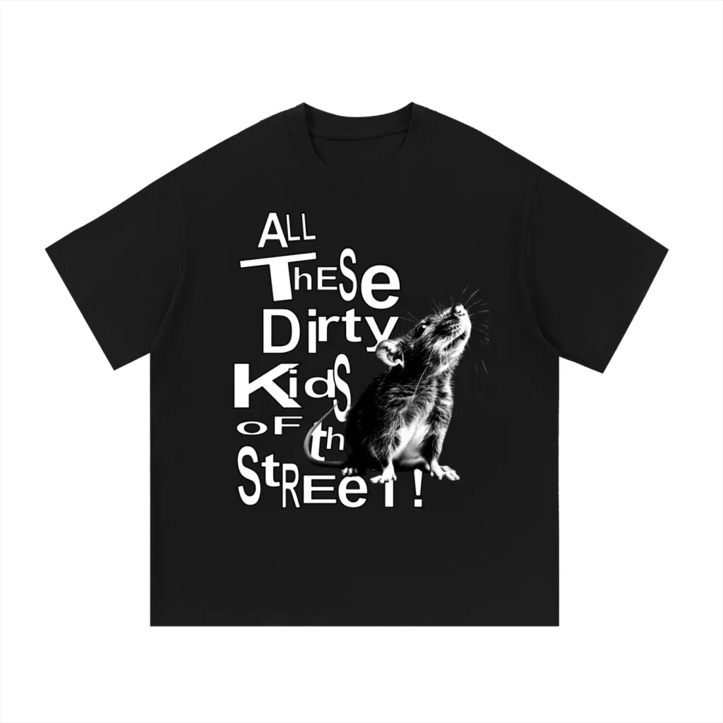 Les ENFANTS de LA RUE ''ALL THESE DIRTY KIDS" BLACK&WHITE PRINT
