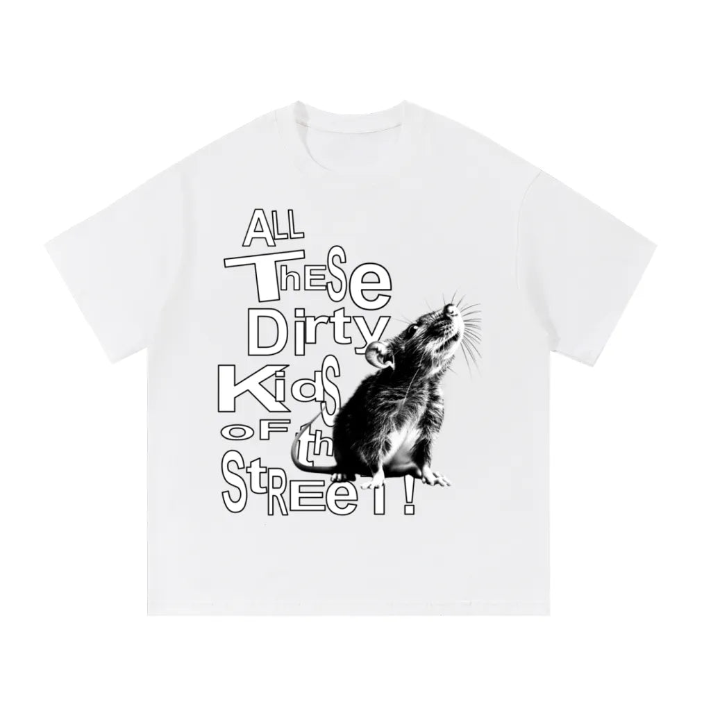 Les ENFANTS de LA RUE ''ALL THESE DIRTY KIDS" BLACK&WHITE PRINT